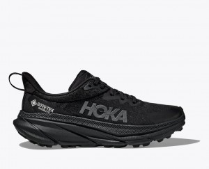 Black HOKA Challenger 7 GTX Women's Trail Running Shoes | 367510UGZ