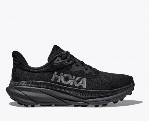 Black HOKA Challenger 7 Men's Trail Running Shoes | 657381CQL