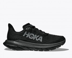 Black HOKA Mach 5 Men's Running Shoes | 876092QPO