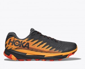 Black / Orange HOKA Torrent 3 Men's Trail Running Shoes | 870145GJB