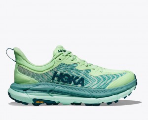 Green HOKA Mafate Speed 4 Women's Trail Running Shoes | 162409MFR