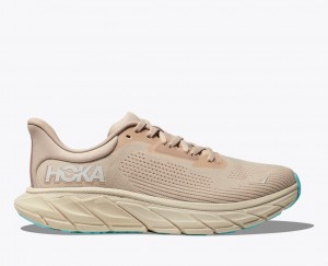 Khaki HOKA Arahi 7 Women's Running Shoes | 904582WRO