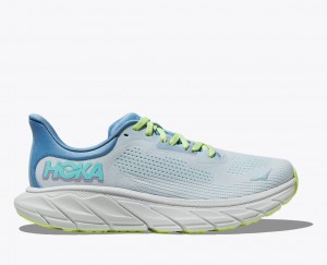 Light Blue HOKA Arahi 7 Women's Running Shoes | 729036XUG