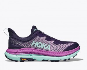 Purple / Pink HOKA Mafate Speed 4 Women's Trail Running Shoes | 807196FQR