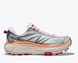 White / Grey / Orange HOKA Mafate Speed 2 Women's Sneakers | 342615JGP