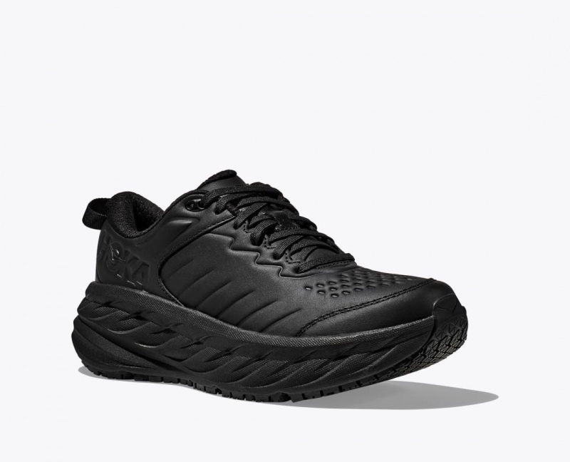 Black HOKA Bondi SR Men's Running Shoes | 971480IQH