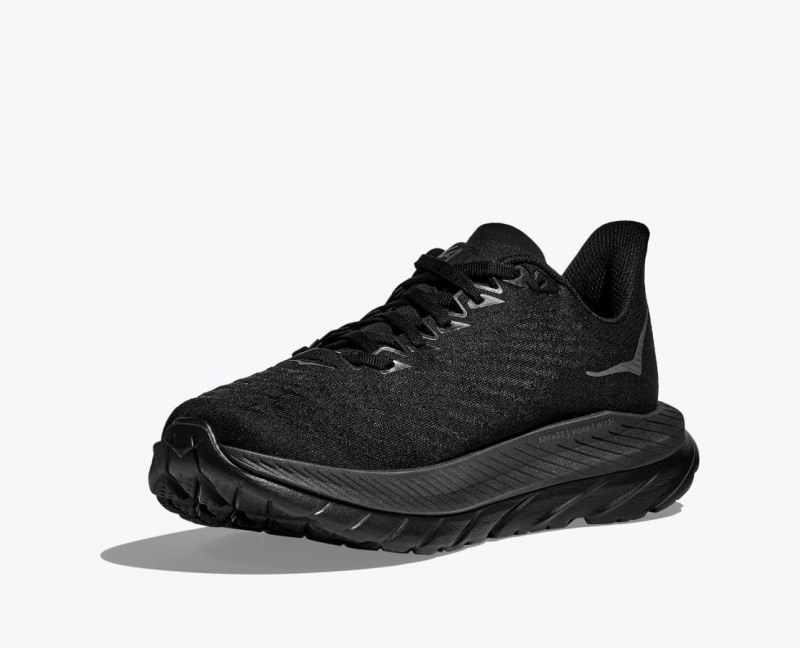 Black HOKA Mach 5 Men's Running Shoes | 876092QPO