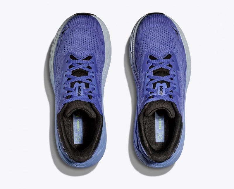 Dark Blue HOKA Arahi 7 Women's Running Shoes | 520689EPY