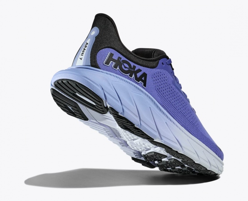 Dark Blue HOKA Arahi 7 Women's Running Shoes | 520689EPY