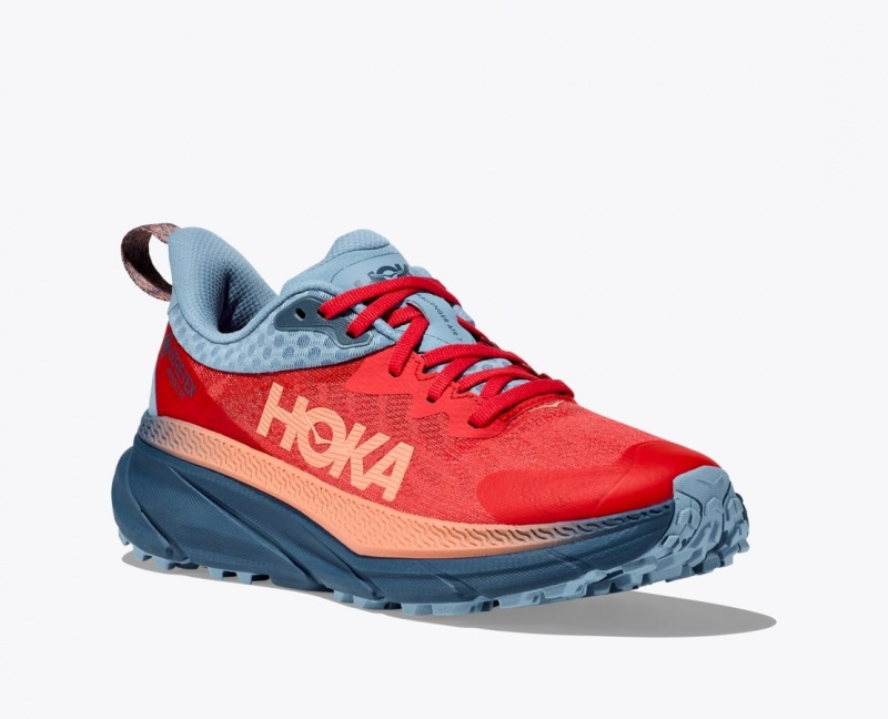 Dark Orange HOKA Challenger 7 GTX Women's Trail Running Shoes | 028517SYD