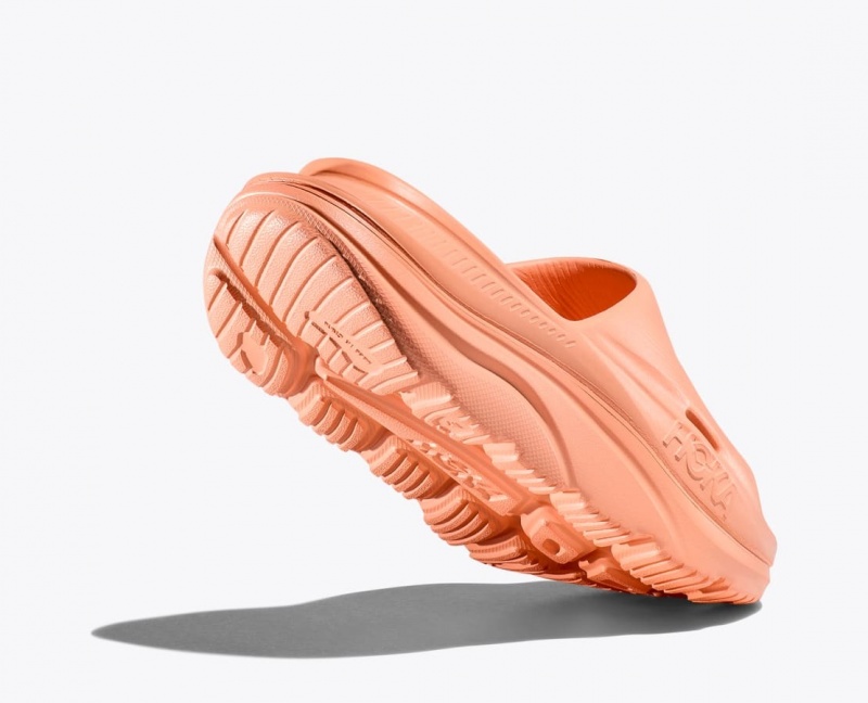 Dark Orange HOKA Ora Recovery 3 Women's Slide | 632894IBW