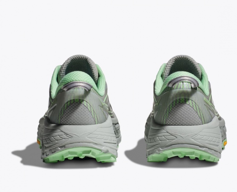 Grey / Green HOKA Mafate Speed 2 Women's Sneakers | 357692TSY