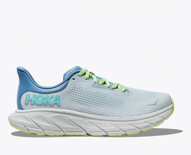 Light Blue HOKA Arahi 7 Women\'s Running Shoes | 729036XUG