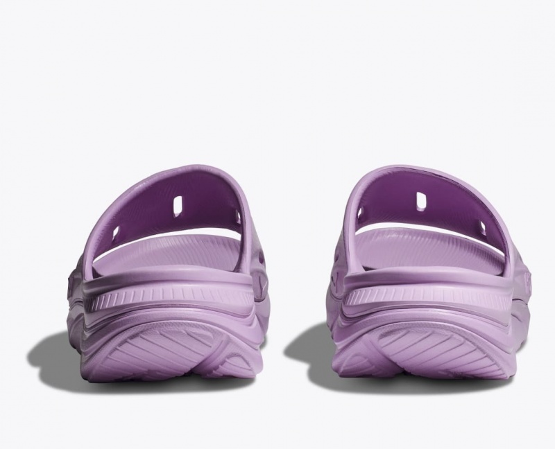 Light Purple HOKA Ora Recovery 3 Women's Slide | 410962JWH