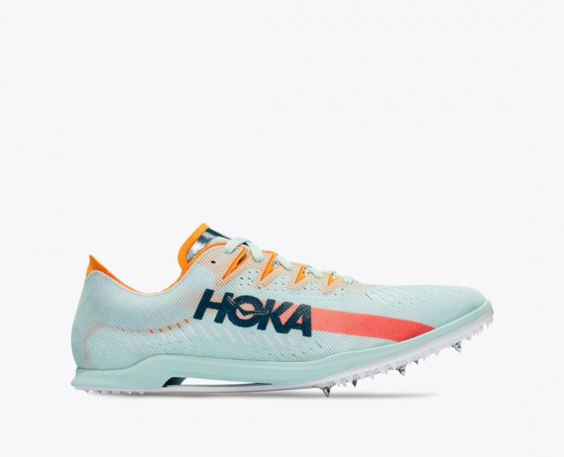 Light Turquoise HOKA Cielo X MD Men\'s Track Spikes | 402137YFH