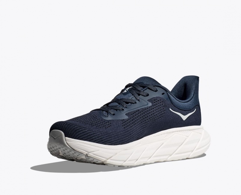 Navy / White HOKA Arahi 7 Men's Running Shoes | 725193OZJ