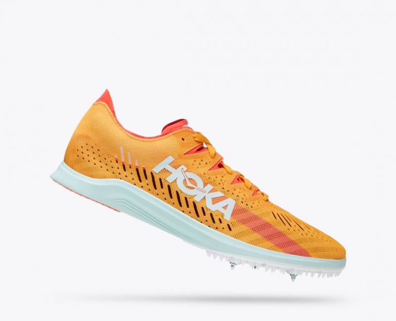 Orange HOKA Cielo X LD Men's Track Spikes | 485390DIR