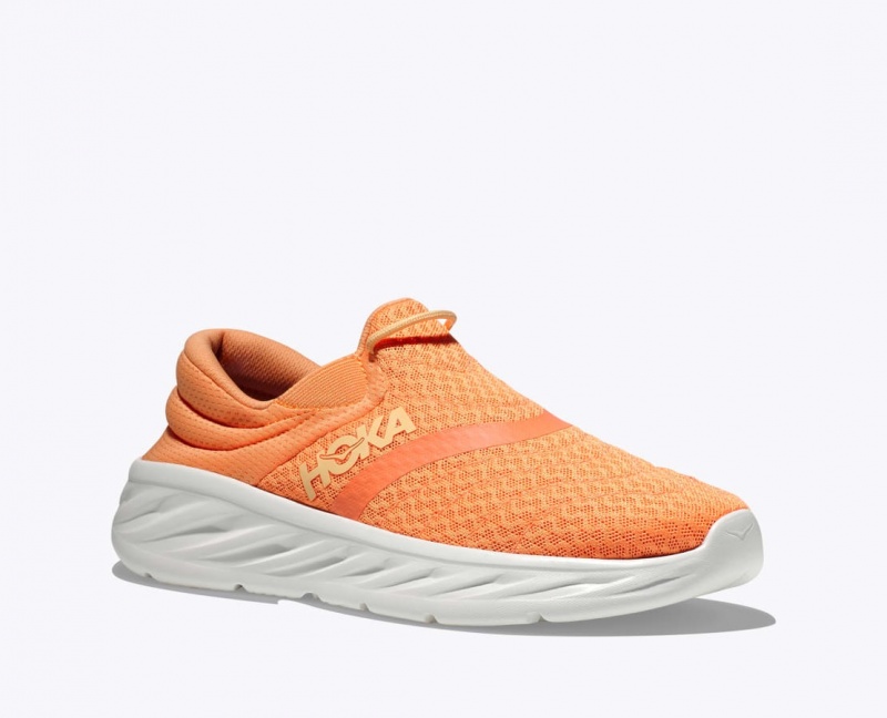 Orange HOKA Ora Recovery 2 Women's Slip On Shoes | 413095JSZ