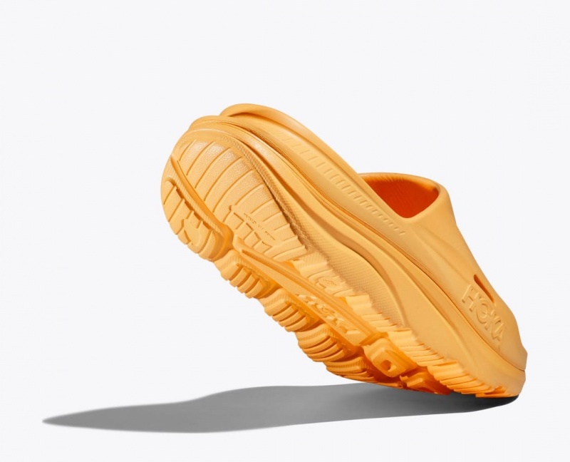 Orange HOKA Ora Recovery 3 Women's Slide | 293765NRK