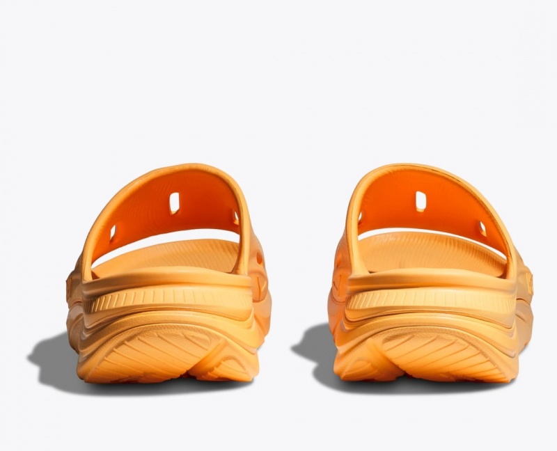 Orange HOKA Ora Recovery 3 Women's Slide | 293765NRK