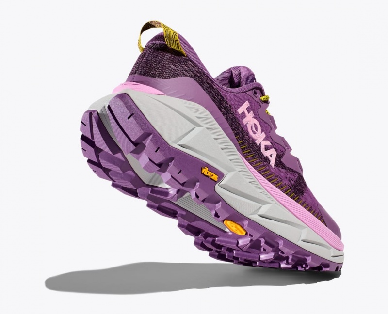 Purple HOKA Skyline-Float X Women's Hiking Shoes | 893541LWY