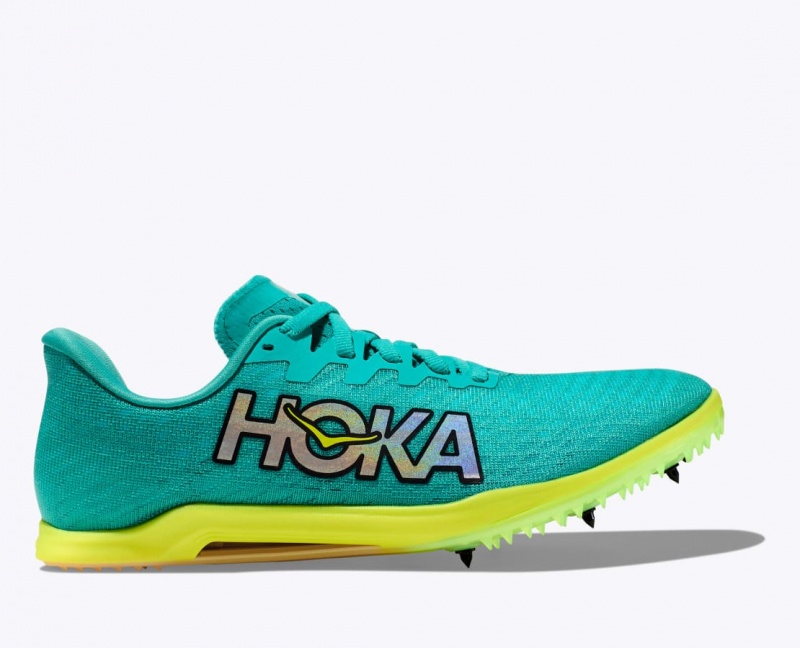 Turquoise HOKA Cielo X 2 MD Women\'s Track Spikes | 981504AET