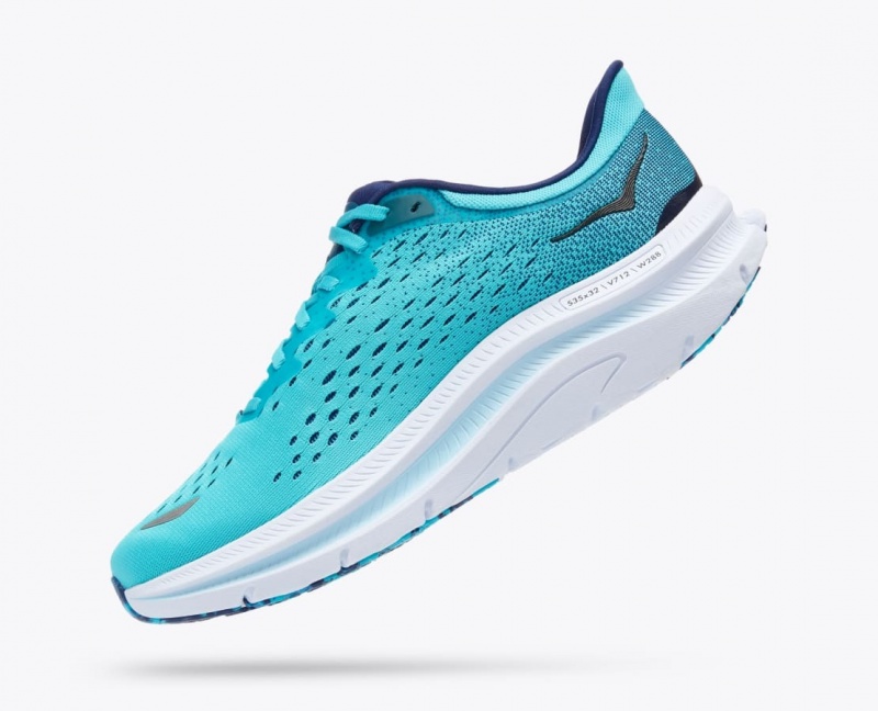 Turquoise HOKA Kawana Men's Sneakers | 625183DBS