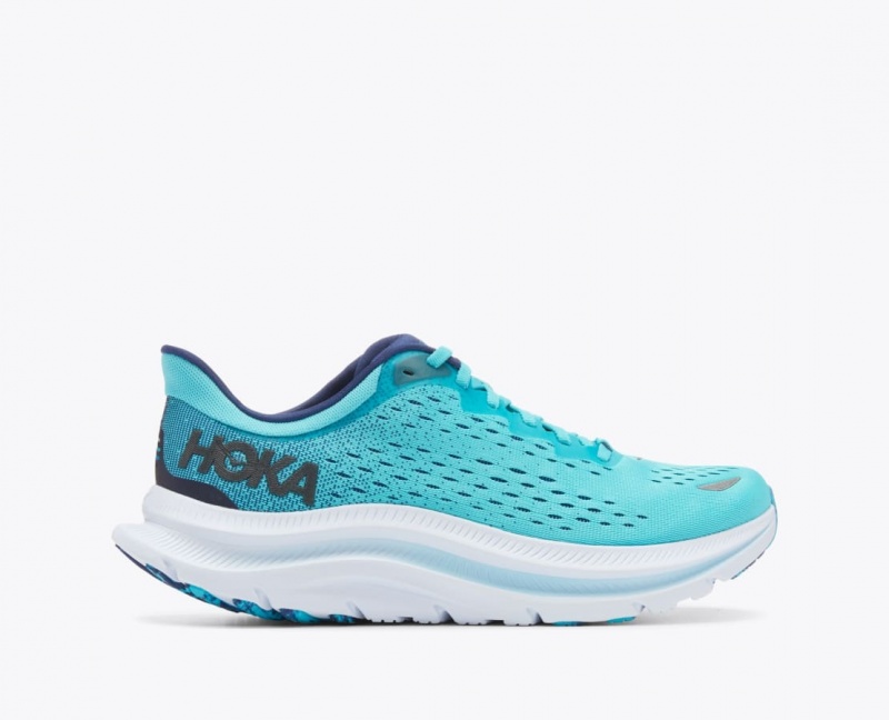 Turquoise HOKA Kawana Men's Sneakers | 625183DBS