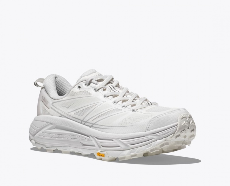 White HOKA Mafate Speed 2 Women's Sneakers | 390465KQY