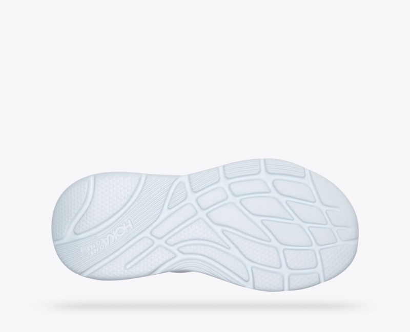 White HOKA Ora Recovery 2 Women's Slip On Shoes | 307615HMQ